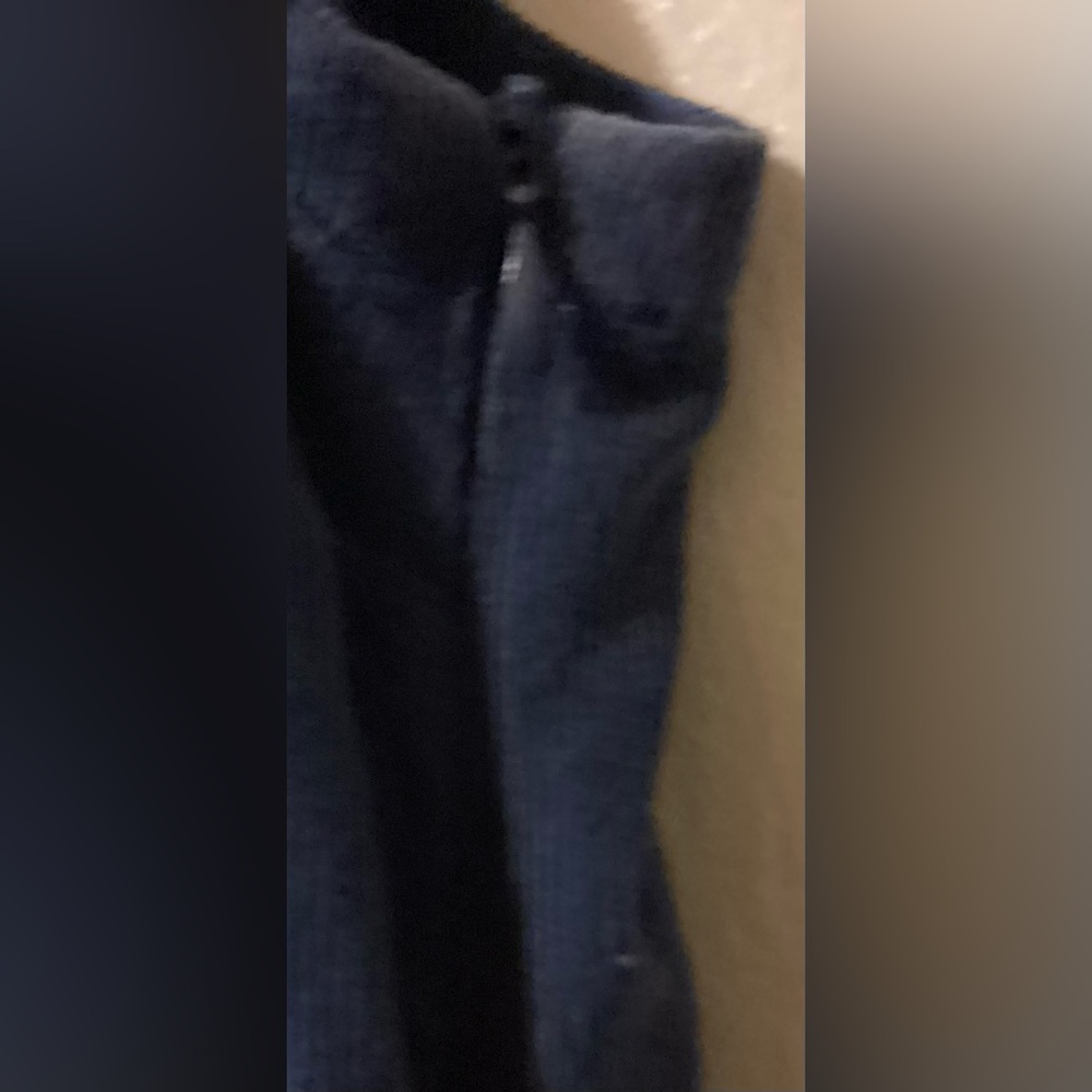 Woman Within Navy Corduroy Jumper 14/16 dress - Picture 7 of 7